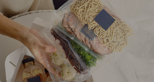 즉시 조리, 신선함 최우선 + 포장 서비스